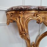 French gilded console c1870