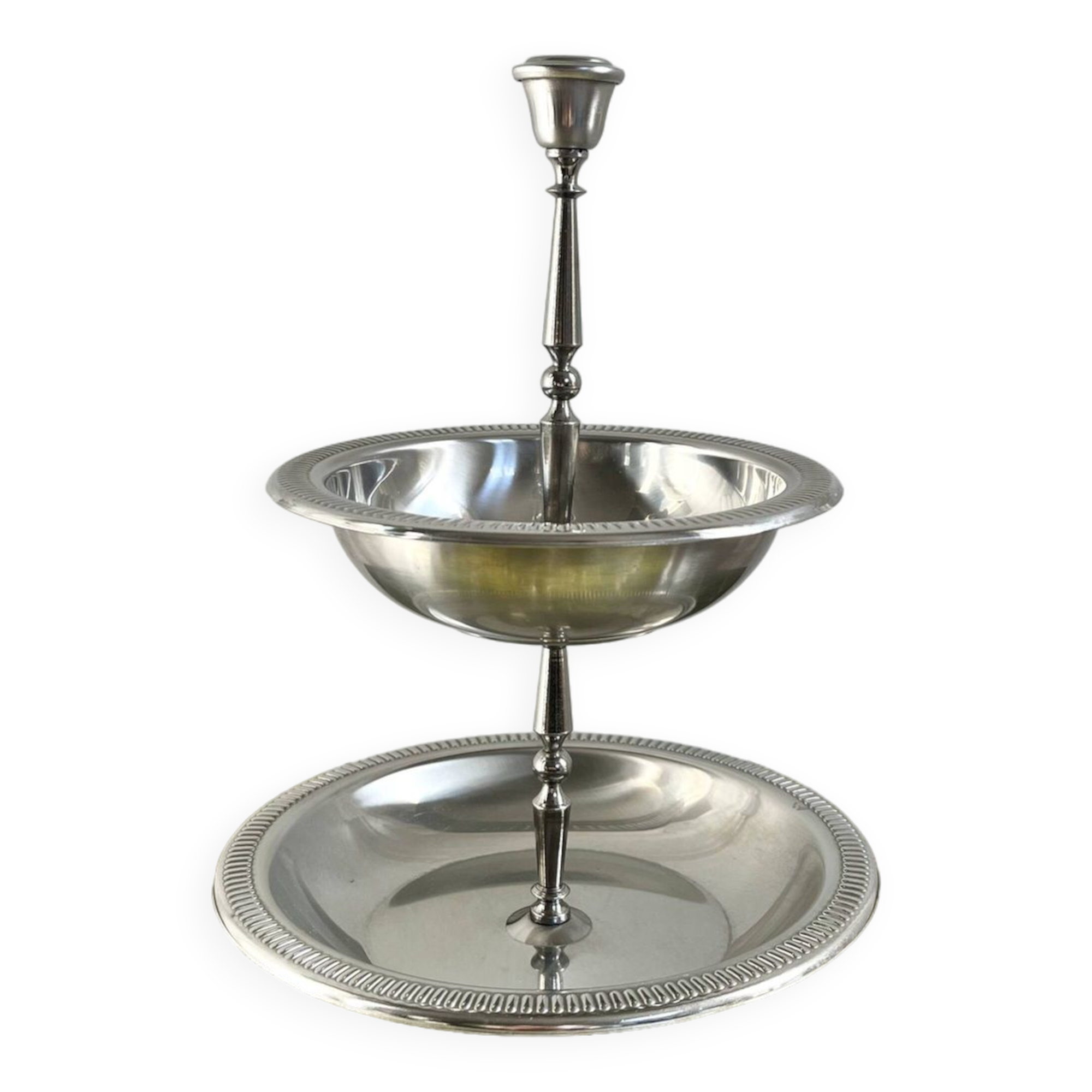 Two-tray display stand