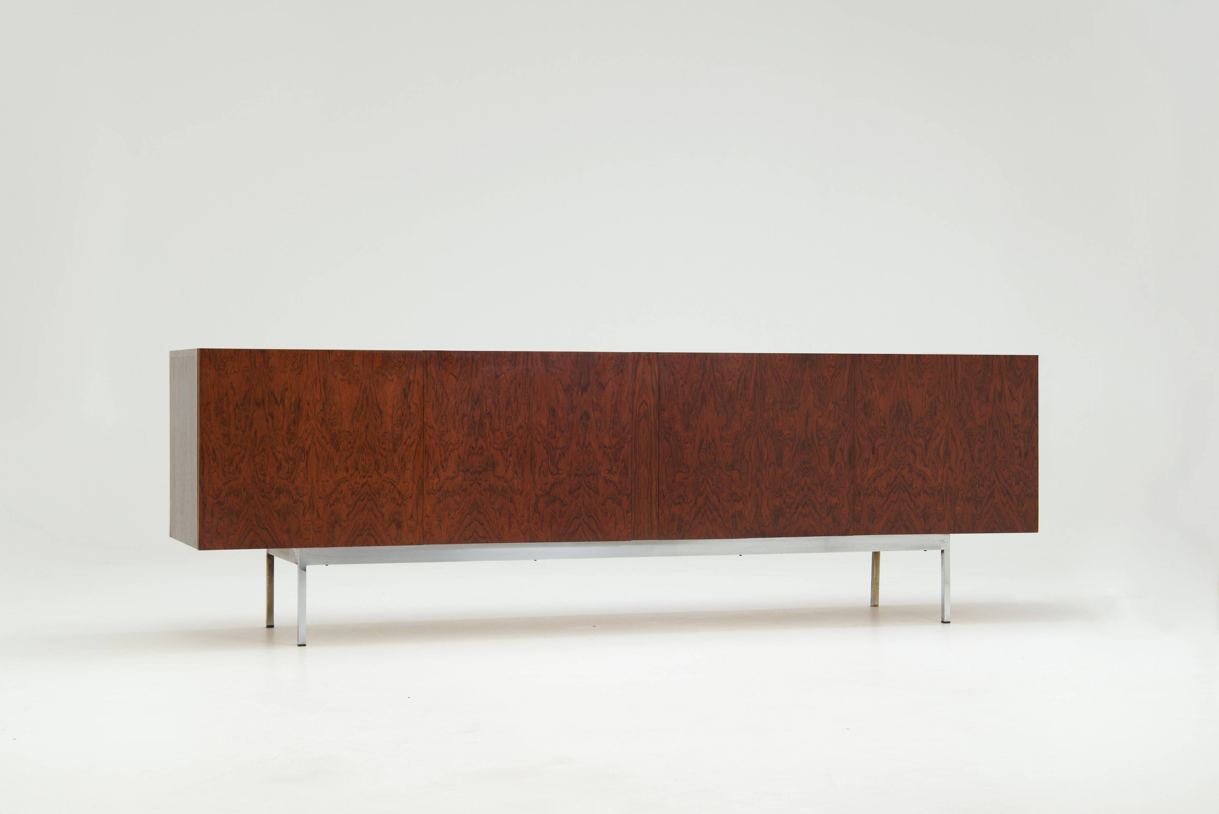 B40 Minimalist sideboard in rosewood - Dieter Waeckerlin