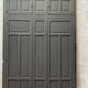Cupboard front in patinated beech Doors 20th century