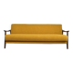 Scandinavian folding sofa in teak, 1960s