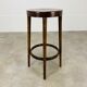 Tabouret de bar Baumann années 60 bois