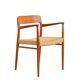 Armchair 56 in teak from the mid-century by Niels O. Møller, J.L. Moller