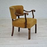 Fauteuil, tissu, bois de frêne, 1930