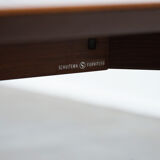 Beautiful and large square Art Deco coffee table