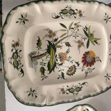 Sarreguemines earthenware table service