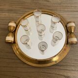 Vintage liqueur service