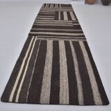 Vintage Anatolian Neutral Kilim Runner sku 3935