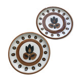Set of 2 plates model "Kimono" Boch