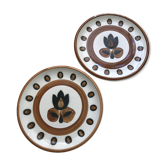 Set of 2 plates model "Kimono" Boch