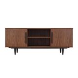 Walnut cabinet, Danish design, 1990s, production: Denmark