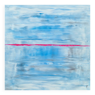 Abstract painting table