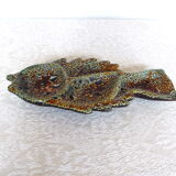 Aperitif dish with fish-shaped compartments