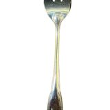 Set of 12 silver-plated metal dessert forks from the Nicolet Orléans brand