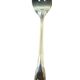 Set of 12 silver-plated metal dessert forks from the Nicolet Orléans brand