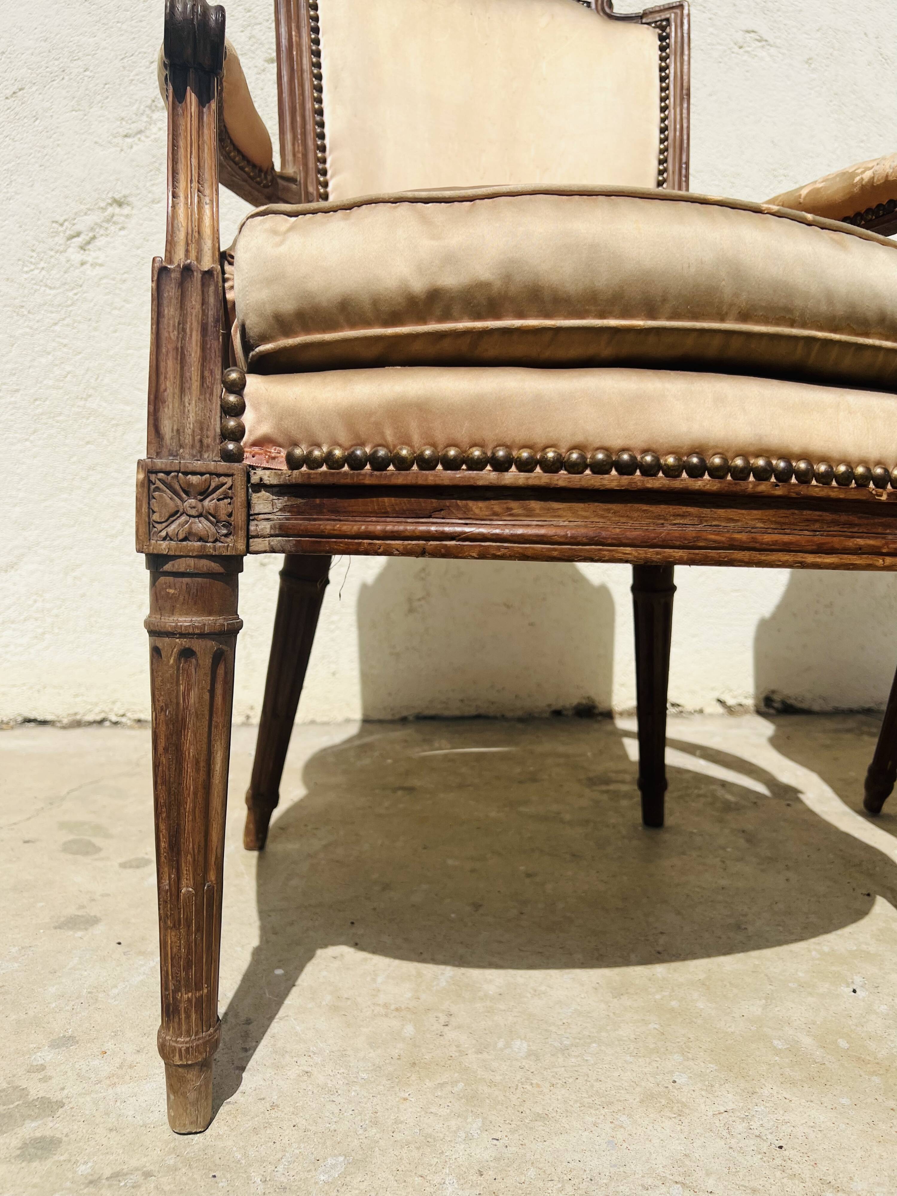 Pair of armchairs 18th