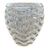 Lalique, vase "Meanders", glass, 1934, signed R.LALIQUE