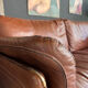 Leather couch