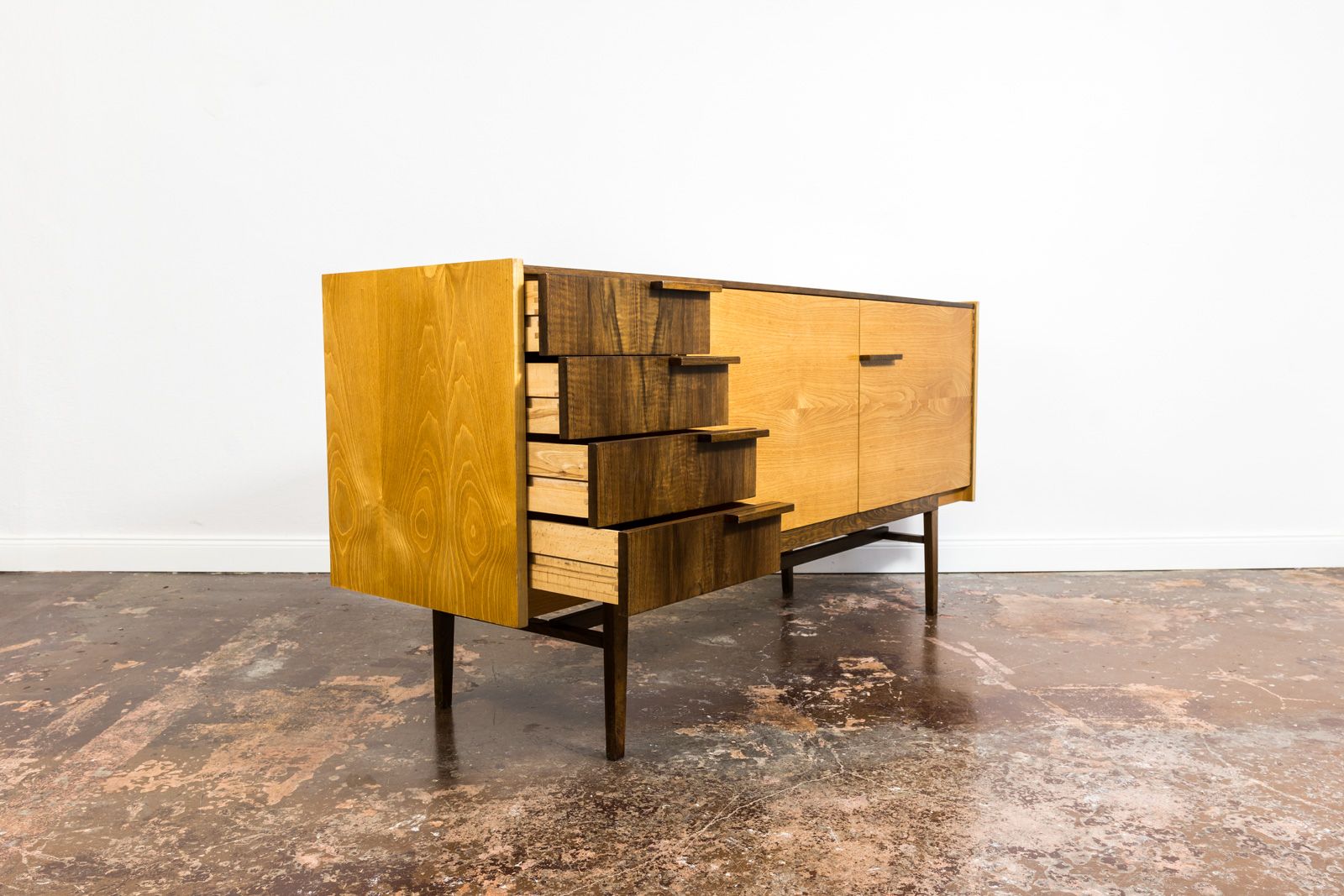 Vintage sideboard by František Mezuláník fo Up Zavody, 1960s