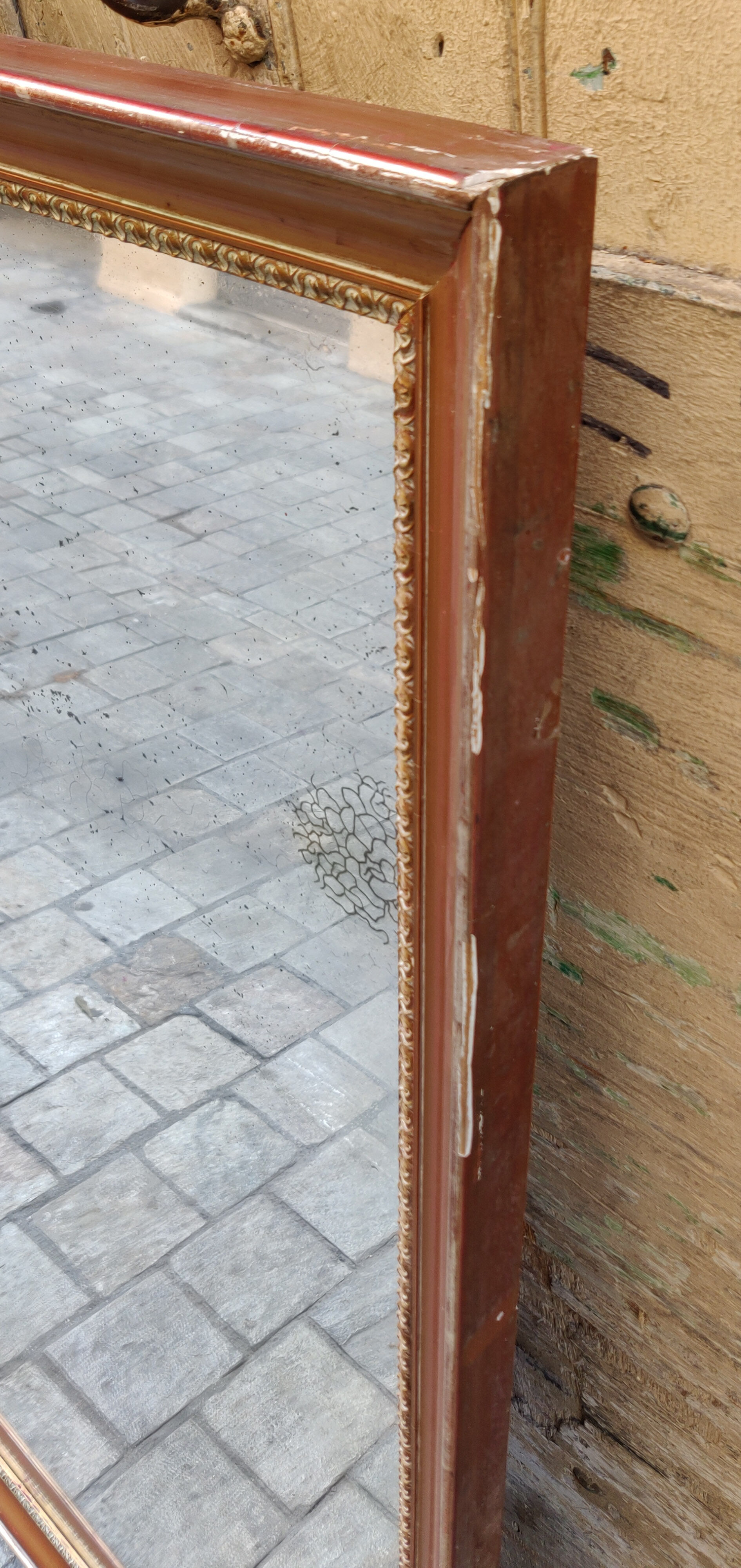 Mirror wood 76 x 171 cm