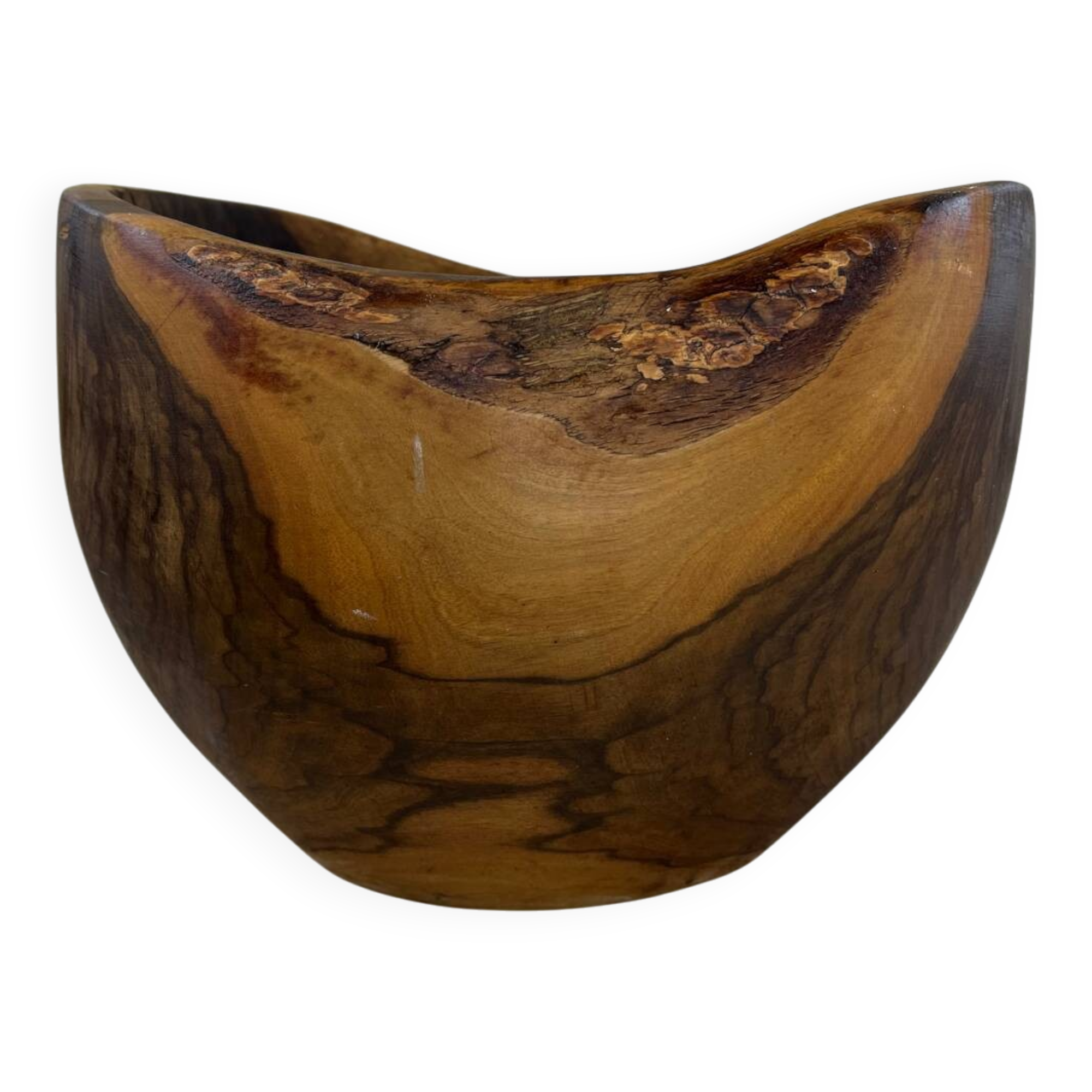 Saladier en bois d’olivier