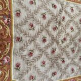 Tapis ancien français point Janus 177x235 cm