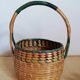 Children's woven straw basket