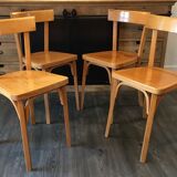 Set of 4 chairs bistro baumann