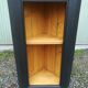 Bibliothèque d'angle patine noire