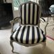 2 Louis XV style armchairs