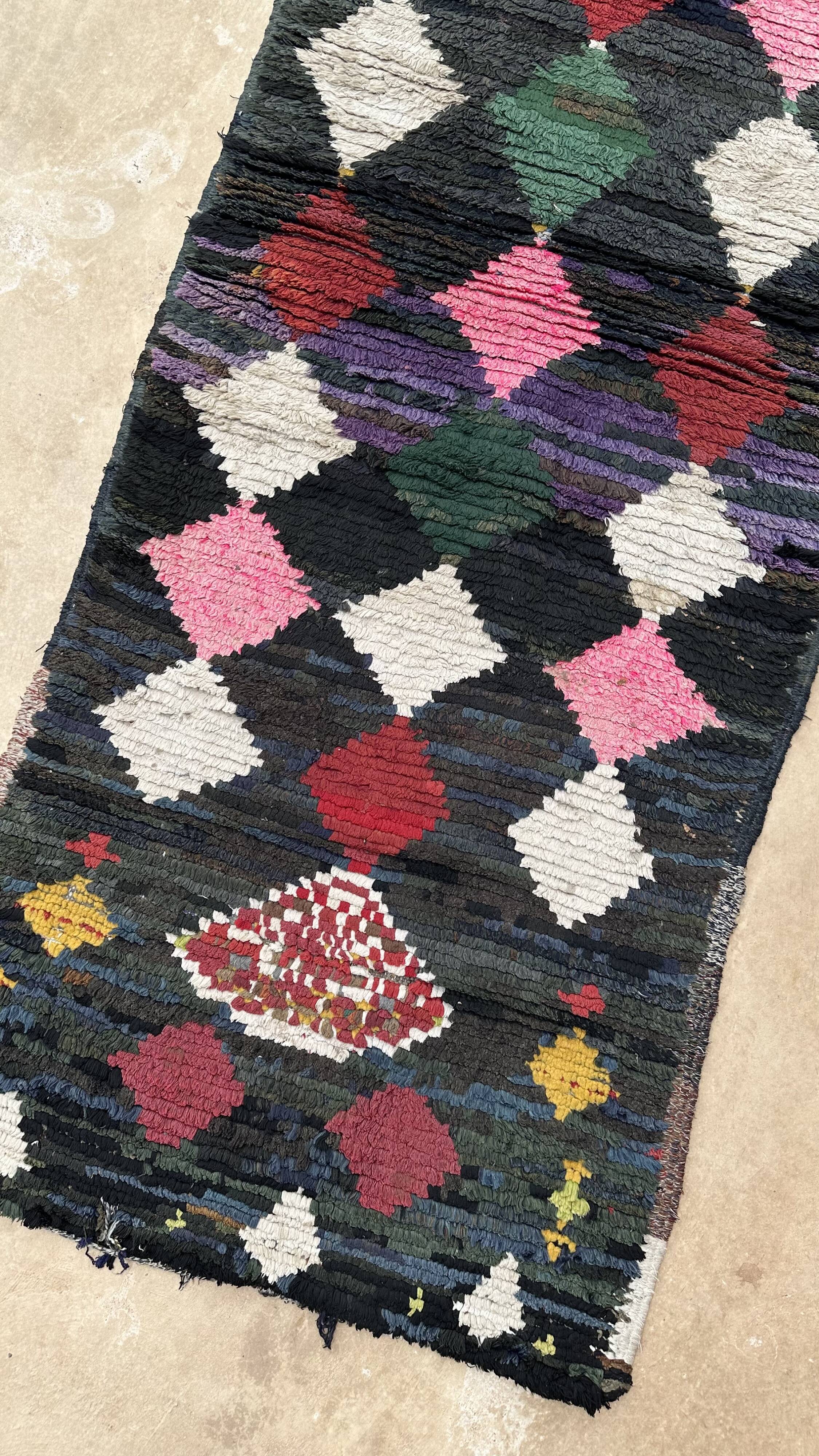Berber corridor carpet - 78 x 217 cm