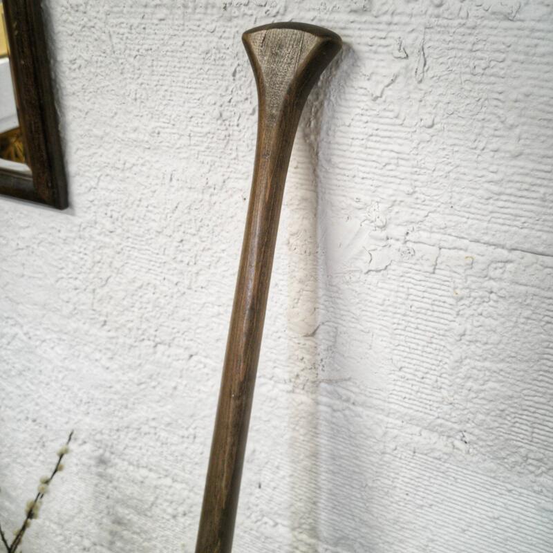 Old wooden oar