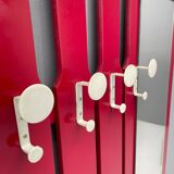 Vintage Wall-Mounted Coat Rack with Mirror and Drawer, 1960s, Czechoslovaki