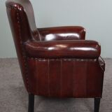 Leather armchair, Lounge Atelier