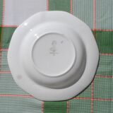 Set of 8 soup plates in Nemours earthenware