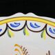 Assiette en faience de Malicorne signé émile Tessier