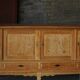 Henning Kjærnulf, mid-century Danish brutalist enfilade in oak, 1960s.