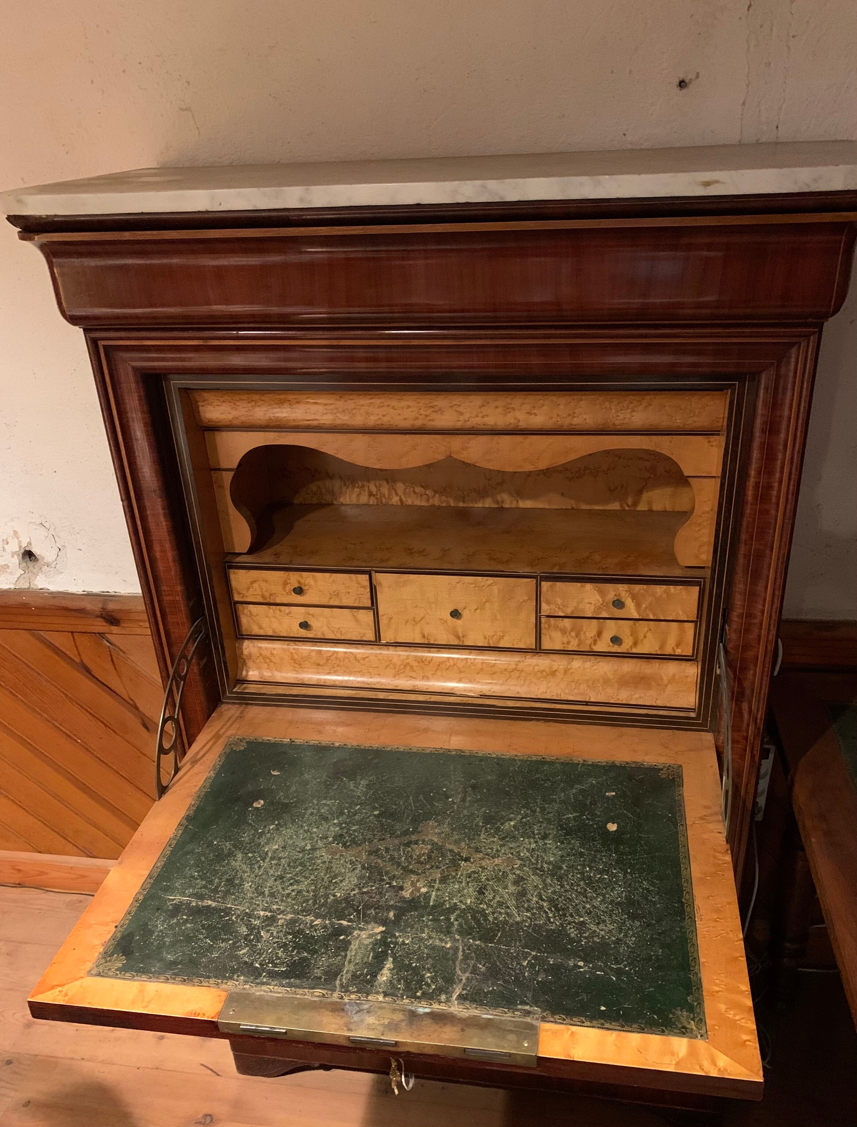 Mahogany Secretary
