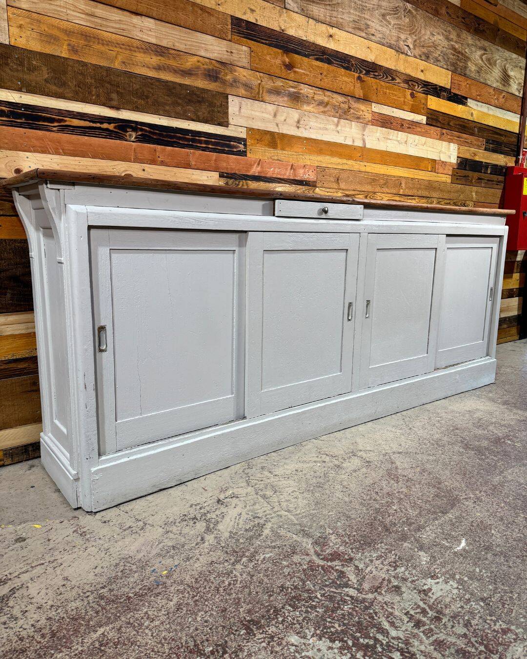 Old shop counter