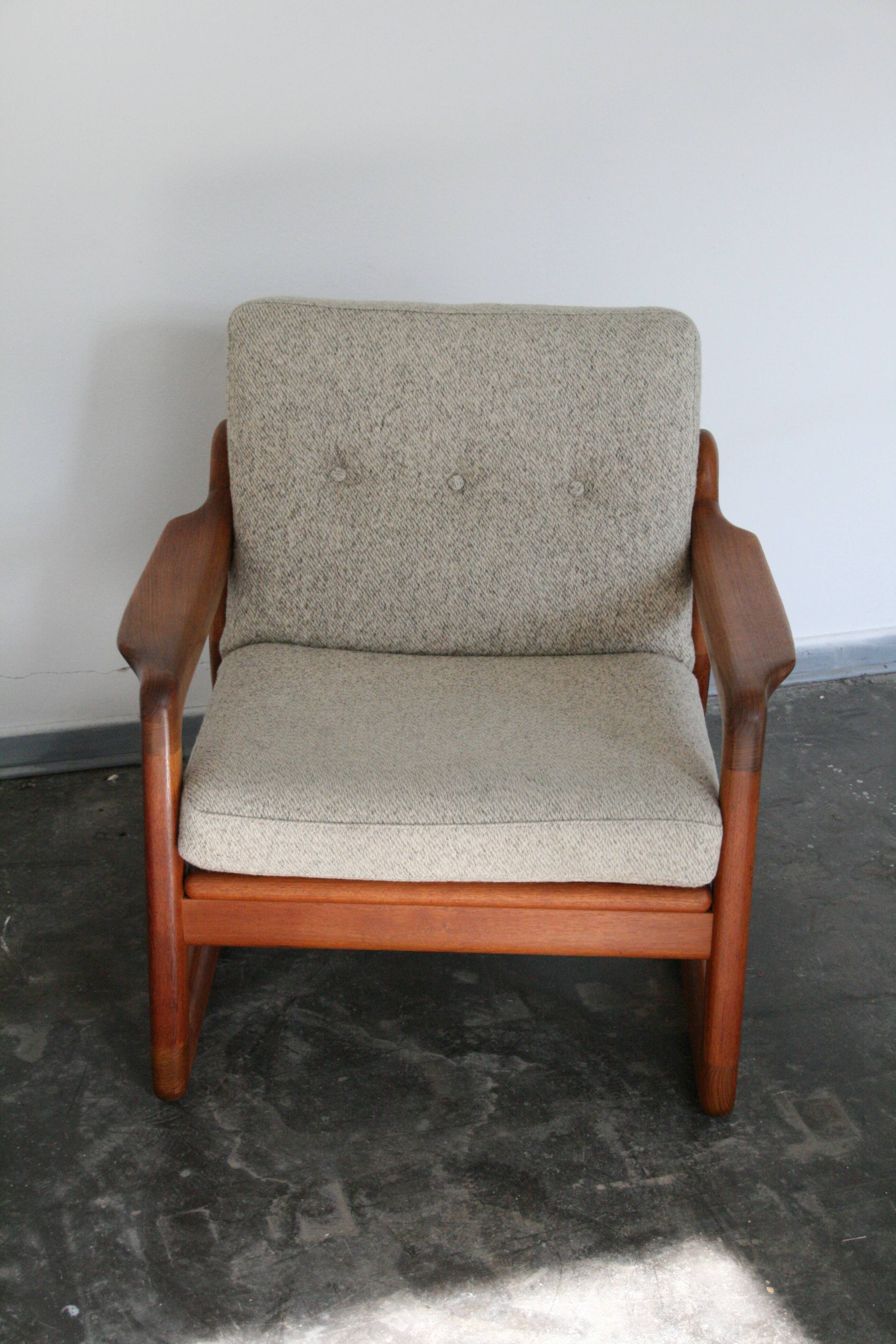 Chaise vintage en teck de Komfort Danemark