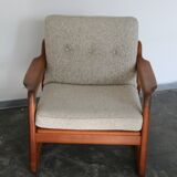 Chaise vintage en teck de Komfort Danemark