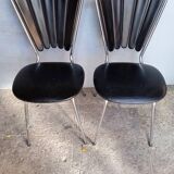 Paire de chaises Marguerite, ep 1950/60