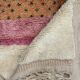 Moroccan Berber rug 210x250 cm – Hand-woven in shaded orange-pink wool