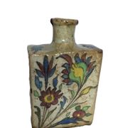 Flacon Iznik A Motifs Floraux XIXème