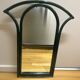 Grand miroir en rotin