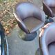 Set of 4 vintage Pierre Guariche chairs