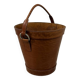 Leather waste paper basket 1960’s