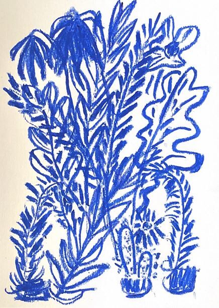 Illustration "fresh vegetation" - A4