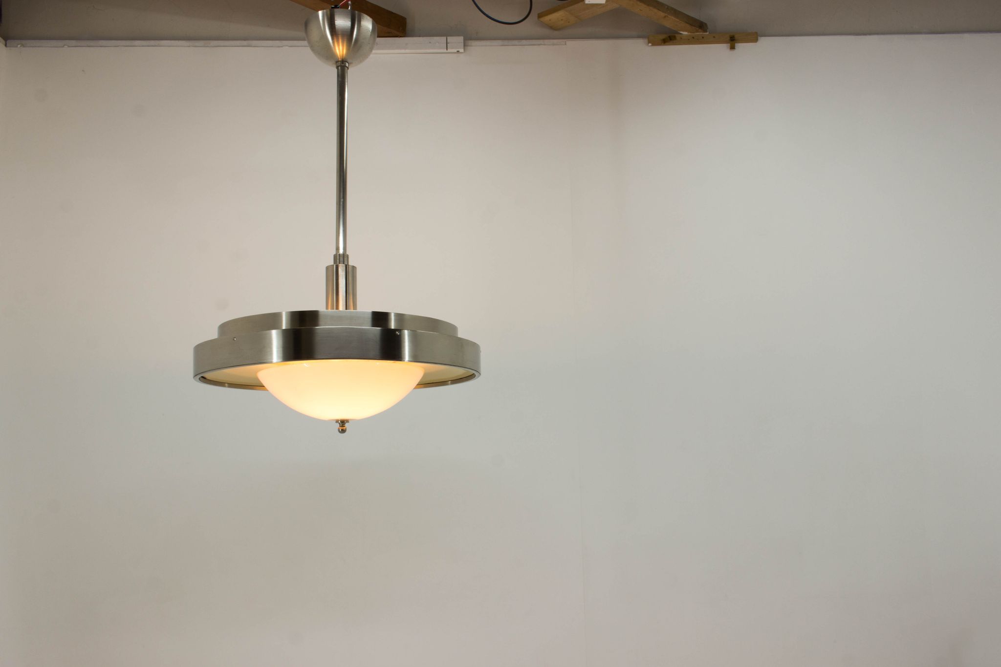 Ultra Rare Large Bauhaus Chandelier by Franta Anyz, 1930s