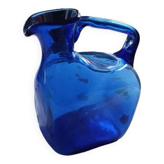 Ultramarine blue carafe